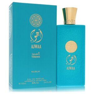 Nusuk Ajwaa Turquoise by Nusuk Eau De Parfum Spray (Unisex) 3.4 oz